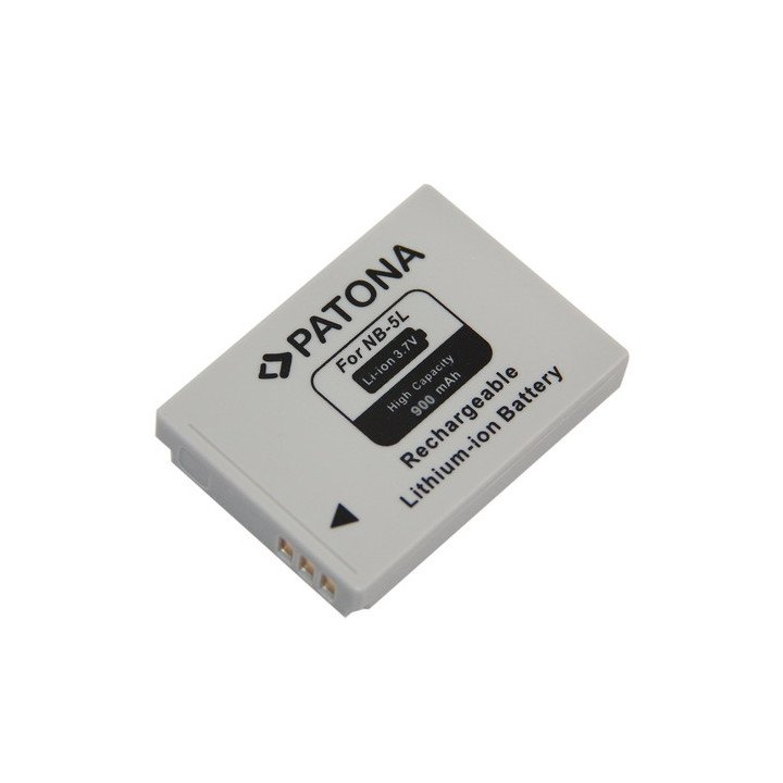 Patona PT1005 Battery for Canon NB-5L 900mAh Li-Ion