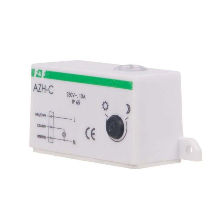 F&F AZH-C мини фотореле 10A 230V IP65