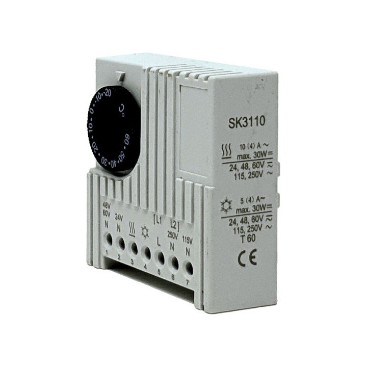 VEXEN TCS-3110A termoregulators ar sensoru 24-250V 16A
