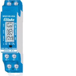 Eltako vienfāzes elektroenerģijas skaitītājs MID