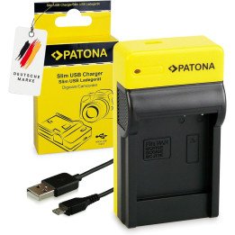 Patona PT151656 Charger for Panasonic DMW-BLF19 Slim USB DMC-GH3
