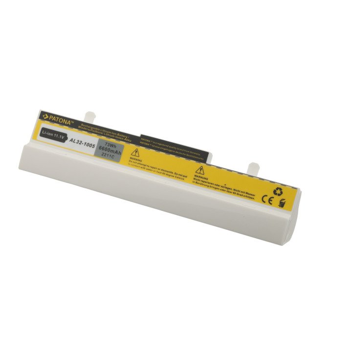 Patona PT2211 Battery ASUS Eee PC 1005 6600mAh Li-Ion 11.1V