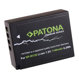 Patona PT1252 Premium Li-Ion Battery for Fujifilm NP-W126 1140mAh