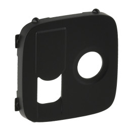 Valena Allure melna TV/RJ45 centrālā plate