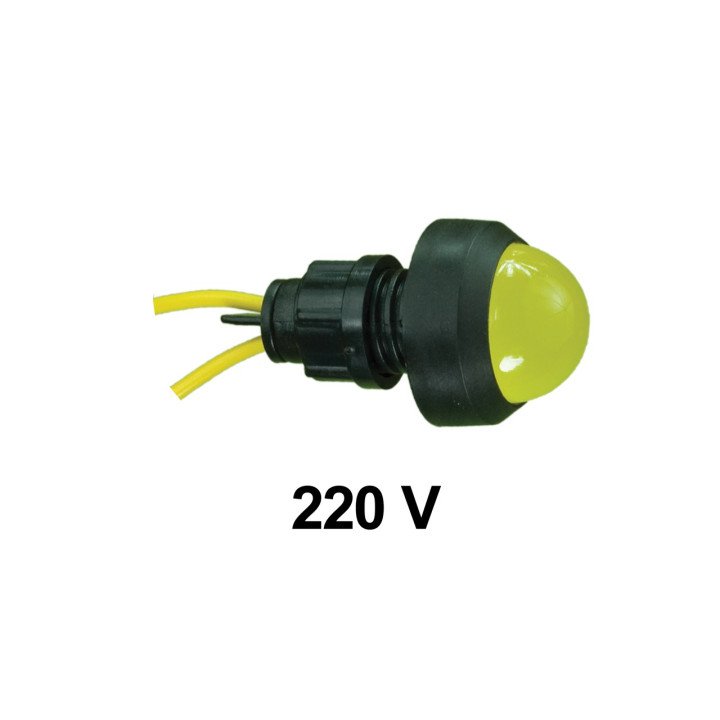Лампочка KLP-20 жёлтая 250V, AC/DC, 20/Z  250V