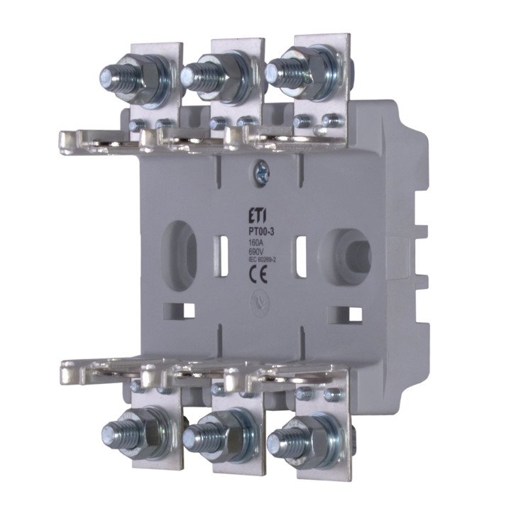 ETI держатель предохранителя PT 00 2M6-2M6 3p
