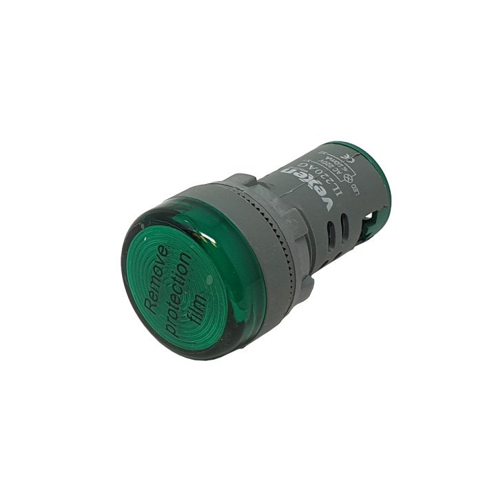IL220AG LED zaļa signallampa 230V AC