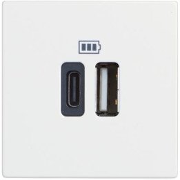 Bticino Classia USB A+C розетка 3A