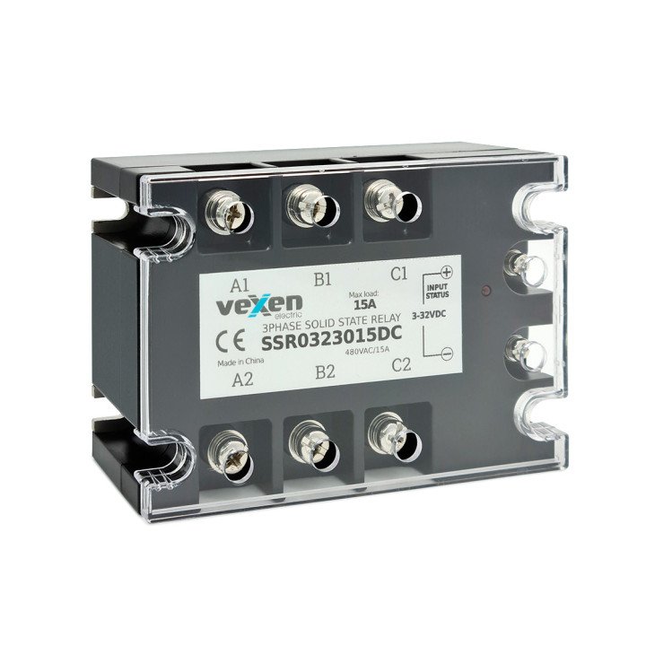 VEXEN SSR реле 3NO 15A 3-32VDC