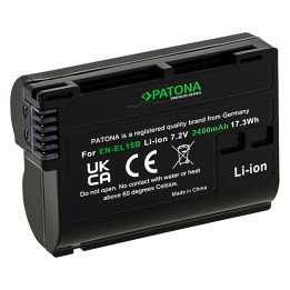 Patona PT1224 Battery for Nikon EN-EL15B 2000mAh Li-Ion Premium