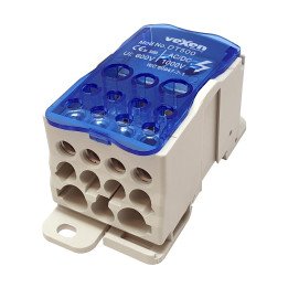 DT500 распределительная клемма 500A in flexi bar; out 2x35mm2, 5x16mm2, 4x10mm2