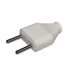 VEXEN VX1007W plakana kontaktdakša bez zemējuma, balta