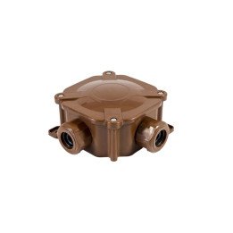 Коробка надштукатурная IP67 коричневая 75x75x33mm