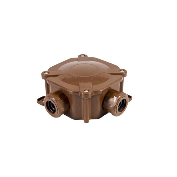 Nozarkārba virsapmetuma IP67 brūna 75x75x33mm