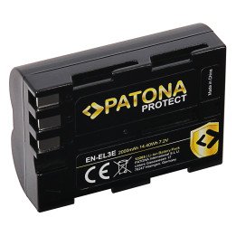 Patona PT12265 Battery Nikon EN-EL3e 2000mAh Li-Ion Protect