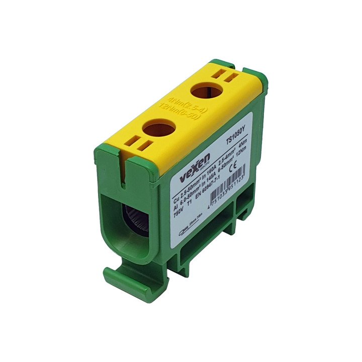 VEXEN TS1050Y транзитная клемма Al/Cu 2,5-50mm²