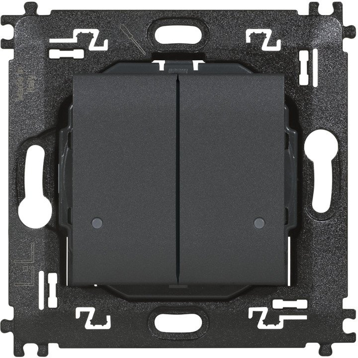 Bticino L4003DCW bezvadu dvīņu slēdzis