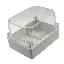 S-BOX 416H-P коробка надштукатурная IP65 прозрачная крышка