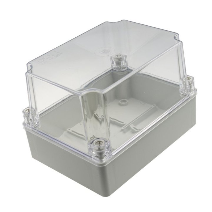 S-BOX 416H-P коробка надштукатурная IP65 прозрачная крышка