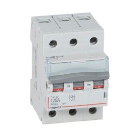 DX3 modulārais slēdzis 3P 125 A