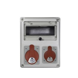 R-BOX 240 распределительная панель 1x32A/5p 1x16A/5p IP44