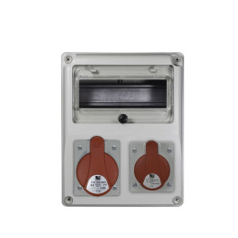 R-BOX 240 rozešu sadalne 1x32A/5p 1x16A/5p IP44
