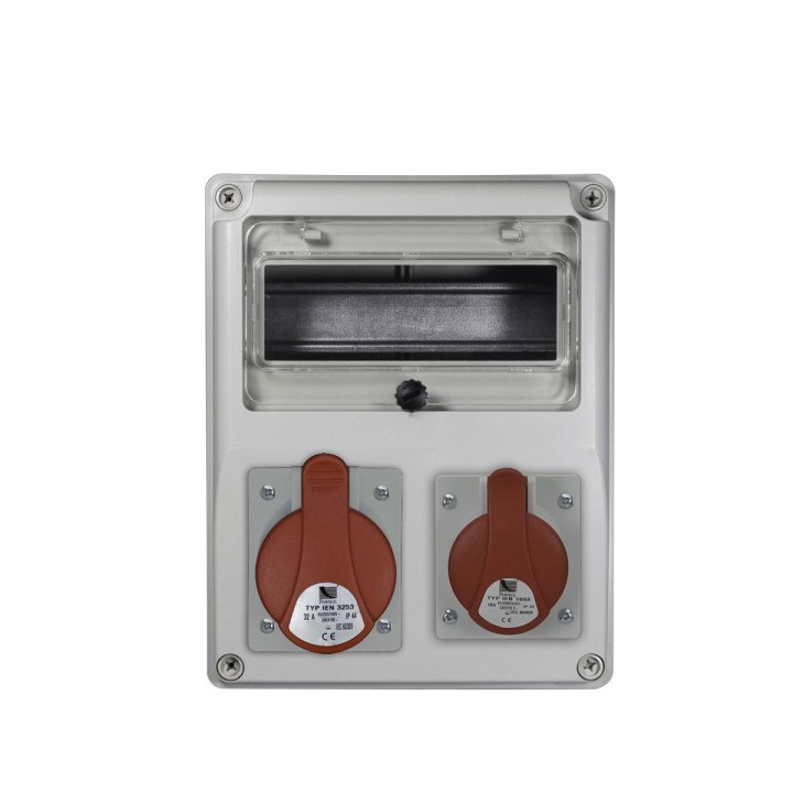 R-BOX 240 распределительная панель 1x32A/5p 1x16A/5p IP44