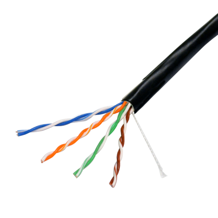 SAFIRE UTP6-300-OUTDOOR Cat6 U/UTP āra tīkla kabelis 300m ruļļī