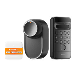 SwitchBot Ultra 3-in-1 viedā atslēga ar Hub Mini Matter vadības paneli un Vision tastatūru