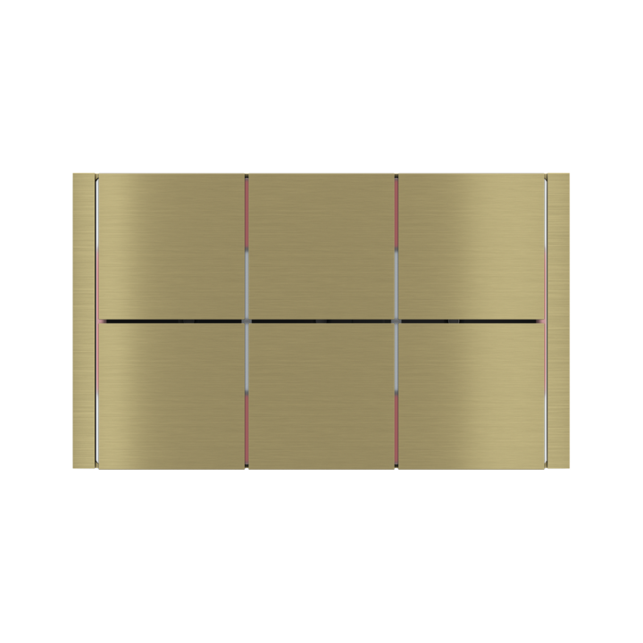 Ekinex plāksne FF 86x126 mm misiņš metāls EK-FOR-GBB