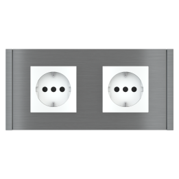 Ekinex plāksne Form/Flank/NF 80x151 mm titāns metāls EK-P2E-GBS