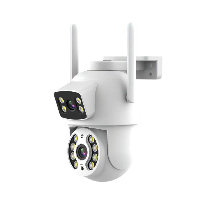 Immax NEO LITE Smart Security āra kamera DOUBLE, 355° 90° P/T, WiFi, 2x 3MP, ONVIF