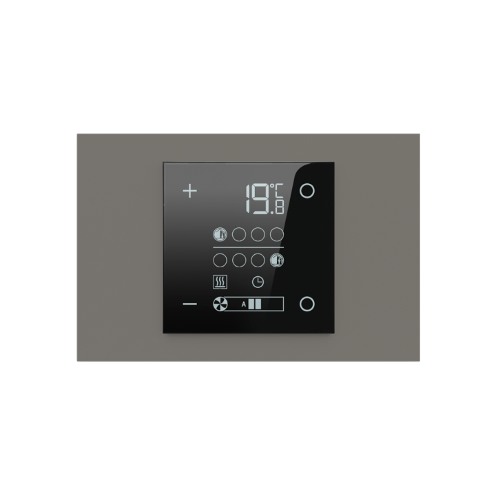Ekinex plāksne Form/Flank/NF 80x121 mm pelēks Fenix NTM EK-PRS-FGL