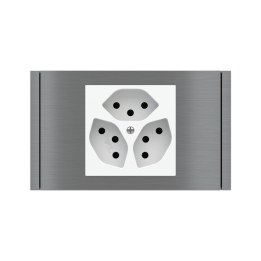 Ekinex plāksne Form/Flank/NF 80x121 mm titāns metāls EK-PRS-GBS