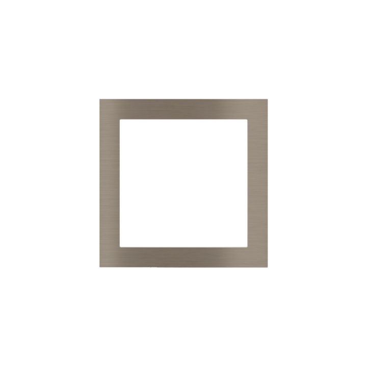Ekinex накладка Form/Flank/NF 80x80 mm никель металл EK-PQS-GBR