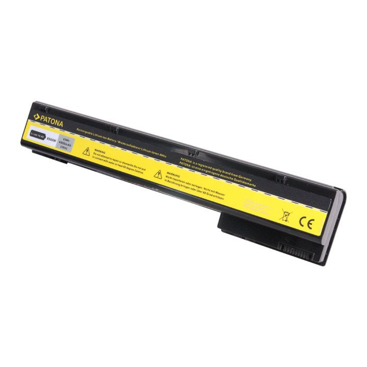 Patona PT2393 Laptop Battery for HP EliteBook 8560w 4400mAh Li-Ion 14.4V