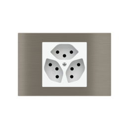 Ekinex plāksne 20venti 87x128 mm niķelis metāls EK-DRS-GBR