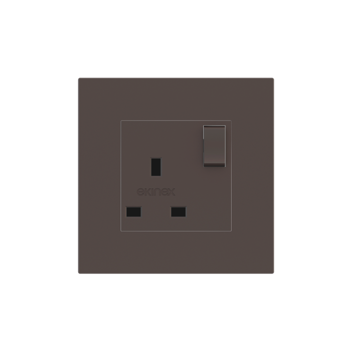 Ekinex plāksne 55x55 mm Cocoa Orinoco Fenix NTM EK-PSC-UK-FCC
