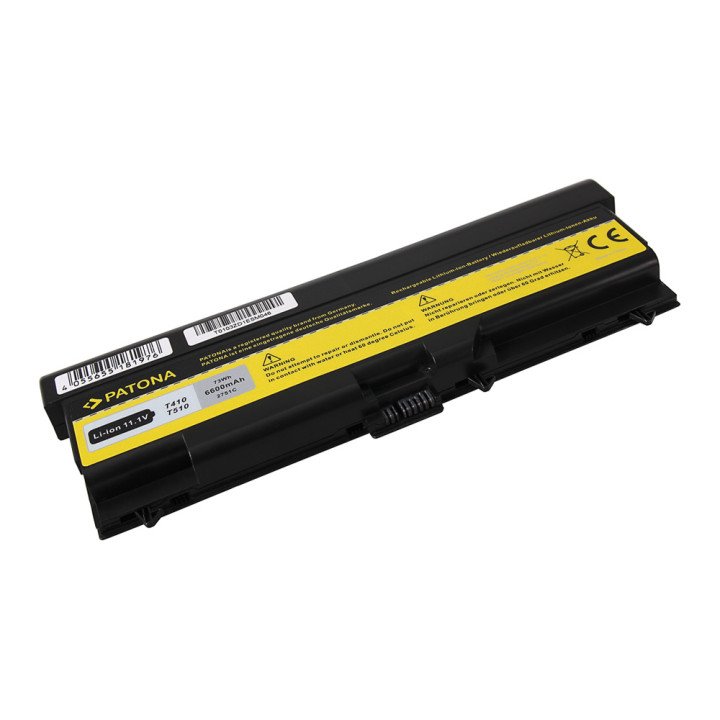 Patona PT2751 Laptop Battery for Lenovo ThinkPad E40 E50 6600mAh 10.8V Li-Ion