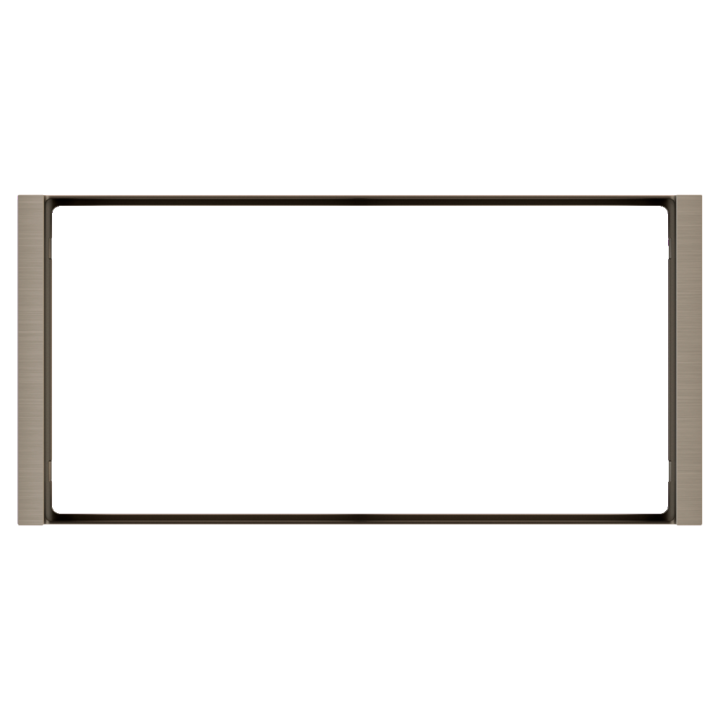 Ekinex накладка FF 80x165 mm никель металл EK-FL2-GBR