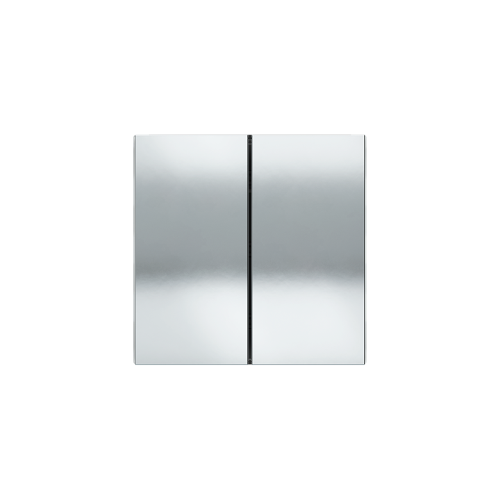 Ekinex plāksne Form/Flank/NF 40x80 mm hroms metāls EK-TRV-CRO-