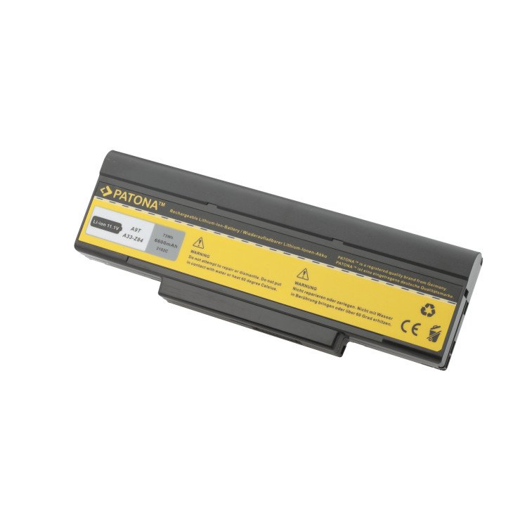 Patona PT2102 Battery for ASUS A9/F3 6600mAh Li-Ion 11.1V