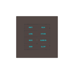 Ekinex plāksne 20venti 98x98 mm Cocoa Orinoco Fenix NTM EK-SQS-FCC