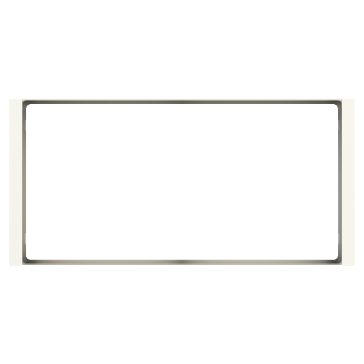 Ekinex накладка FF 80x165 mm белый пластик EK-FL2-GAA