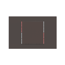 Ekinex slēdzis 71 60x60 mm Cocoa Orinoco Fenix NTM EK-T1Q-FCC