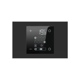 Ekinex plāksne Form/Flank/NF 80x121 mm Black Ingo Fenix NTM EK-PRS-FNI