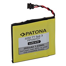 Patona PT3250 Battery for TomTom Spark 3 (280mAh, 7V)