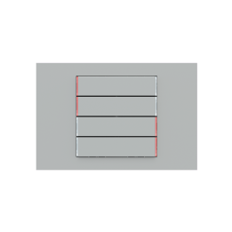 Ekinex plāksne 71 60x15 mm pelēks Fenix NTM EK-T4R-FGE