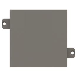 Ekinex plāksne 55x55 mm pelēks Fenix NTM EK-A55-FGL