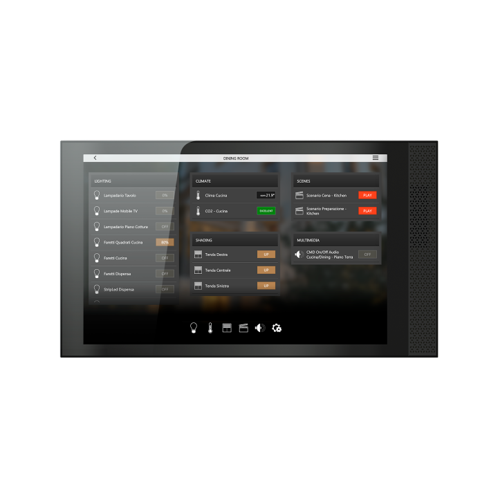 Ekinex настенная панель EK-DEL-8PAN-S